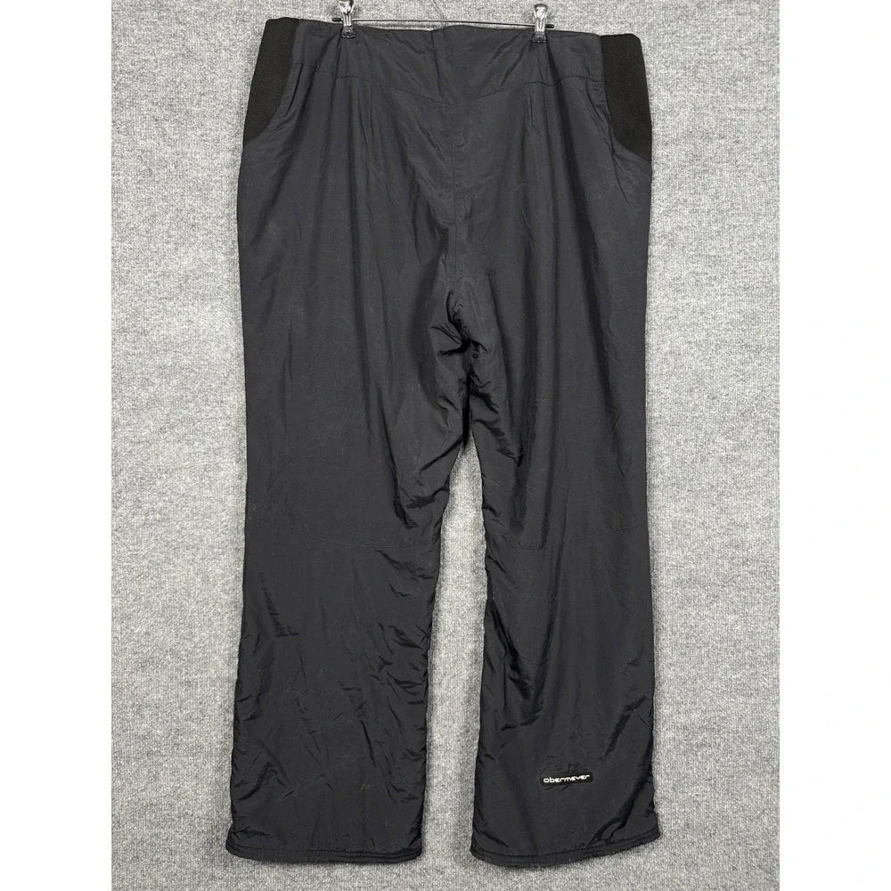 Obermeyer Womens Size 20 Pants Black Nylon Snow Ski‎ Insulated Outdoor Pull On